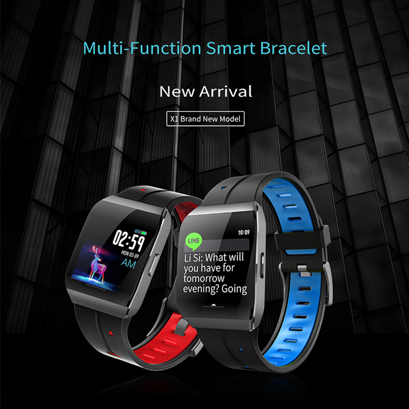 Smart Watch Multi - functional bracelet X1 (jyda127) Smart Motion Watch Detecting sleep level ip68 Waterproof